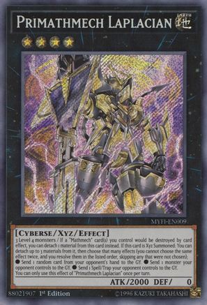 Primathmech Laplacian [MYFI-EN009] Secret Rare - Trinity Hobby