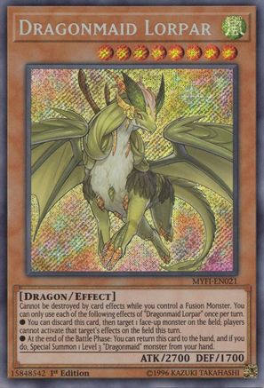 Dragonmaid Lorpar [MYFI-EN021] Secret Rare - Trinity Hobby