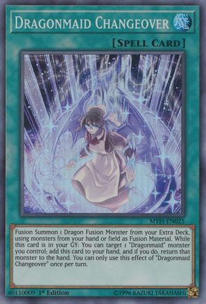 Dragonmaid Changeover [MYFI-EN025] Super Rare - Trinity Hobby