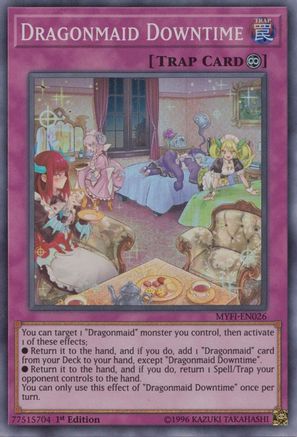Dragonmaid Downtime [MYFI-EN026] Super Rare - Trinity Hobby