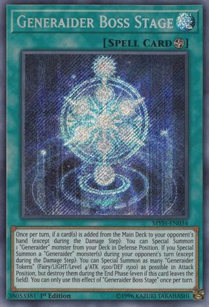 Generaider Boss Stage [MYFI-EN034] Secret Rare - Trinity Hobby