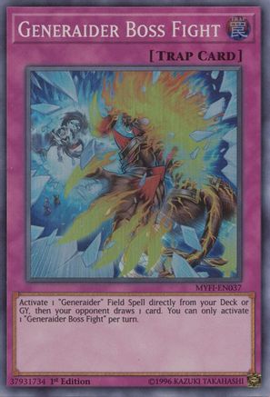 Generaider Boss Fight [MYFI-EN037] Super Rare - Trinity Hobby