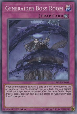 Generaider Boss Room [MYFI-EN038] Super Rare - Trinity Hobby