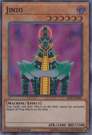 Jinzo [MYFI-EN041] Super Rare - Trinity Hobby