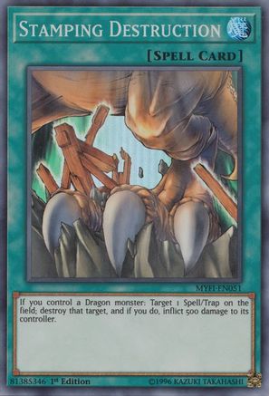Stamping Destruction [MYFI-EN051] Super Rare - Trinity Hobby
