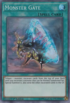 Monster Gate [MYFI-EN053] Super Rare - Trinity Hobby