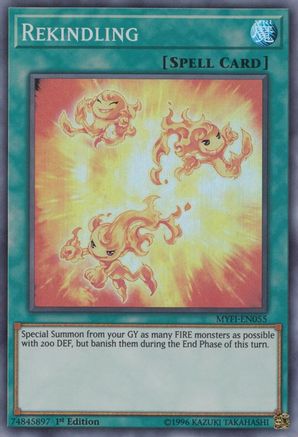 Rekindling [MYFI-EN055] Super Rare - Trinity Hobby