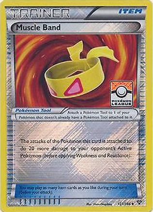 Muscle Band (121/146) (League Promo) [XY: Base Set] - Trinity Hobby
