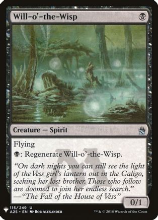 Will-o'-the-Wisp  (LIST-115) - [The List Reprints] - Trinity Hobby