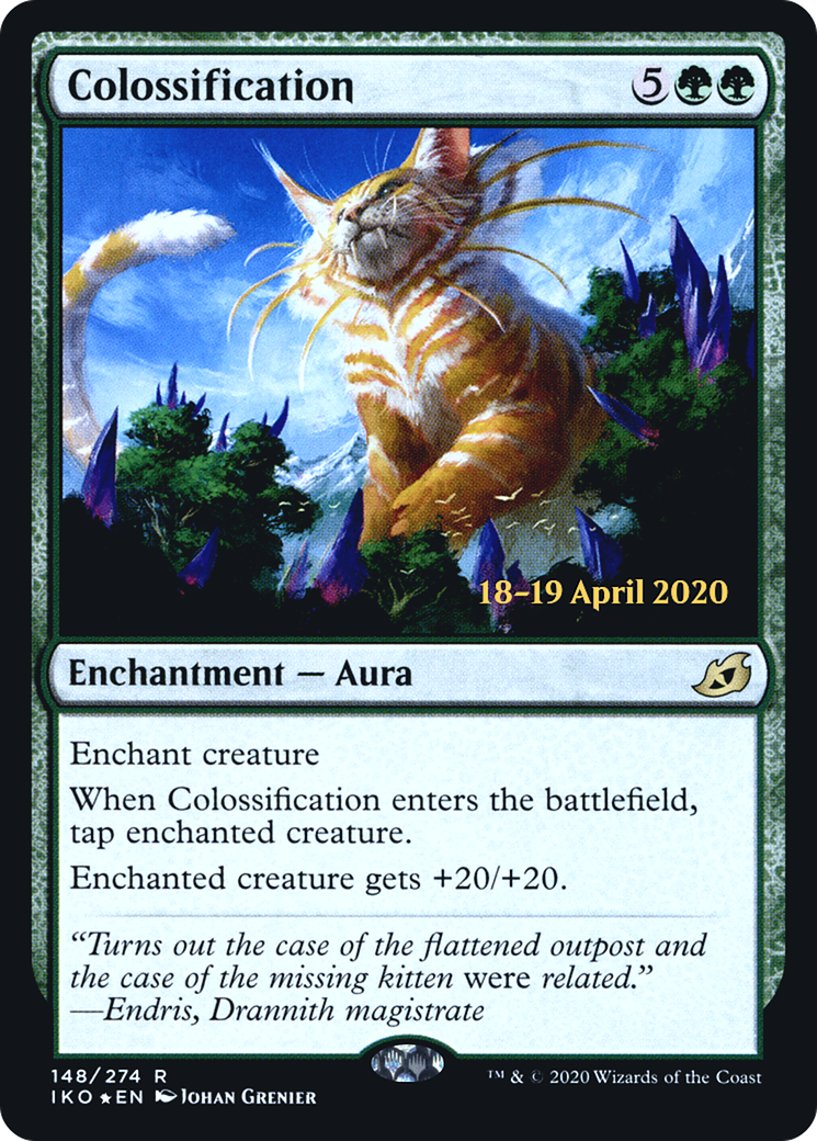 Colossification [Ikoria: Lair of Behemoths Prerelease Promos] - Trinity Hobby