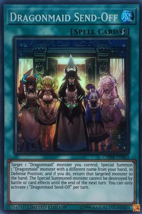 Dragonmaid Send-Off [CHIM-ENSE3] Super Rare - Trinity Hobby