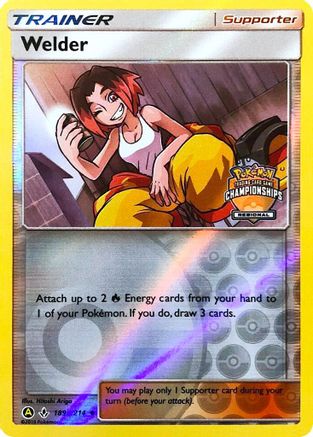 Welder (189a/214) (Regional Championship Promo) [Sun & Moon: Unbroken Bonds] - Trinity Hobby