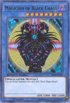 Magician of Black Chaos [SBTK-EN001] Ultra Rare - Trinity Hobby