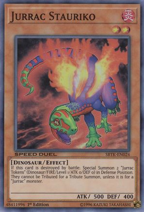 Jurrac Stauriko [SBTK-EN024] Super Rare - Trinity Hobby