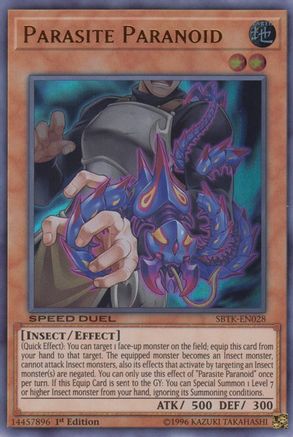 Parasite Paranoid [SBTK-EN028] Ultra Rare - Trinity Hobby