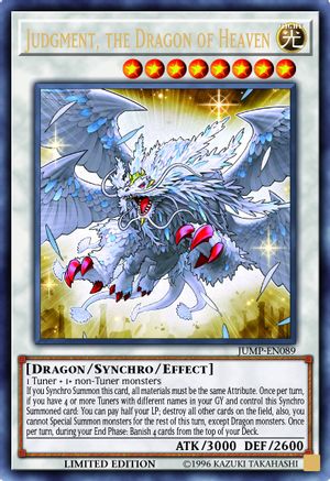 Judgment, the Dragon of Heaven [JUMP-EN089] Ultra Rare - Trinity Hobby