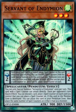 Servant of Endymion [OP12-EN008] Super Rare - Trinity Hobby