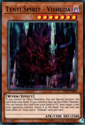Tenyi Spirit - Vishuda [OP12-EN010] Super Rare - Trinity Hobby
