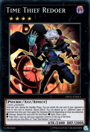 Time Thief Redoer [OP12-EN011] Super Rare - Trinity Hobby