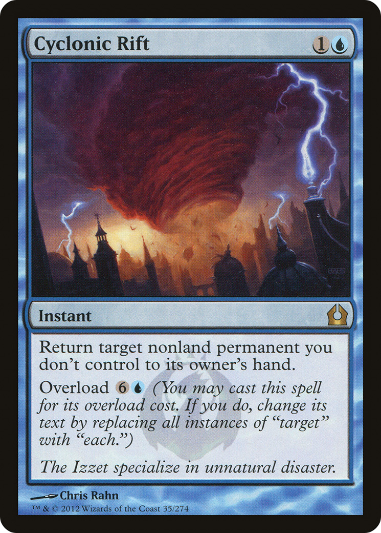 Cyclonic Rift [Return to Ravnica] - Trinity Hobby