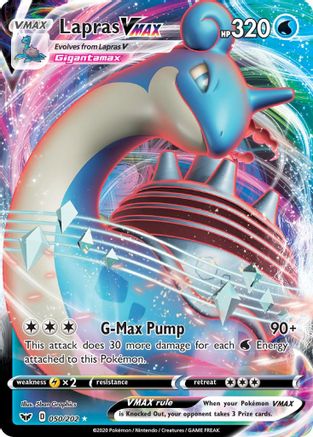 Lapras VMAX (050/202) [Sword & Shield: Base Set] - Trinity Hobby