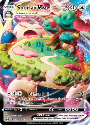 Snorlax VMAX (142/202) [Sword & Shield: Base Set] - Trinity Hobby