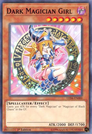 Dark Magician Girl [LED6-EN000] Common - Trinity Hobby