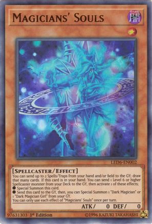 Magicians' Souls [LED6-EN002] Ultra Rare - Trinity Hobby