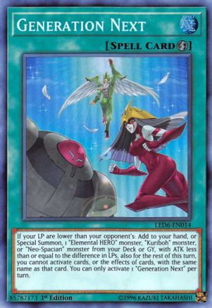 Generation Next [LED6-EN014] Super Rare - Trinity Hobby