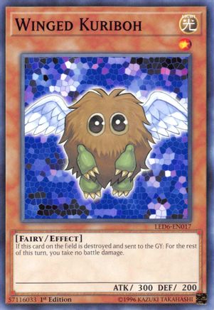 Winged Kuriboh [LED6-EN017] Common - Trinity Hobby