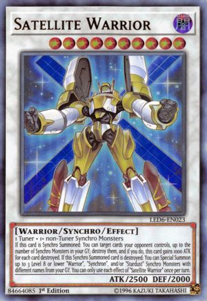 Satellite Warrior [LED6-EN023] Ultra Rare - Trinity Hobby