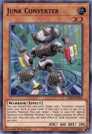 Junk Converter [LED6-EN024] Super Rare - Trinity Hobby