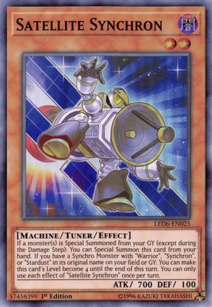Satellite Synchron [LED6-EN025] Super Rare - Trinity Hobby