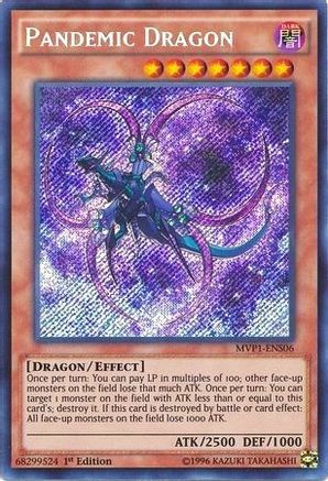 Pandemic Dragon [MVP1-ENS06] Secret Rare - Trinity Hobby