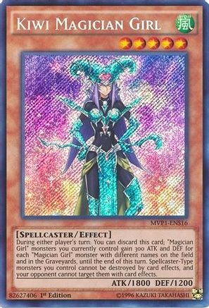 Kiwi Magician Girl [MVP1-ENS16] Secret Rare - Trinity Hobby