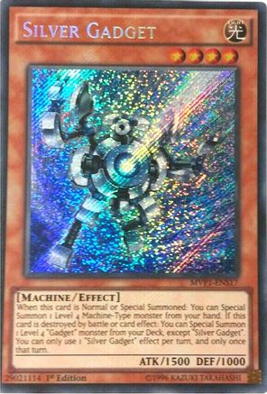 Silver Gadget [MVP1-ENS17] Secret Rare - Trinity Hobby