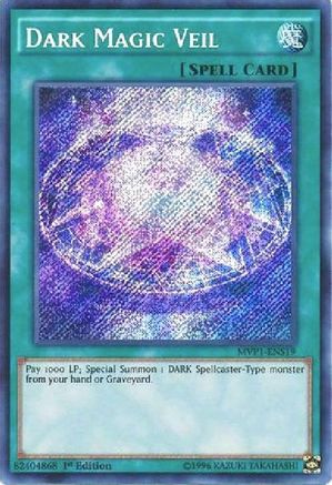 Dark Magic Veil [MVP1-ENS19] Secret Rare - Trinity Hobby