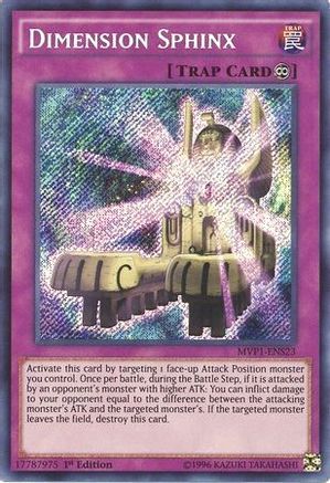 Dimension Sphinx [MVP1-ENS23] Secret Rare - Trinity Hobby
