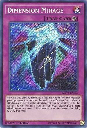 Dimension Mirage [MVP1-ENS25] Secret Rare - Trinity Hobby