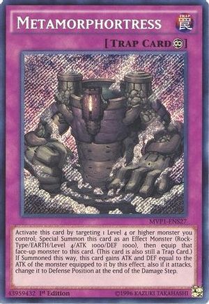 Metamorphortress [MVP1-ENS27] Secret Rare - Trinity Hobby