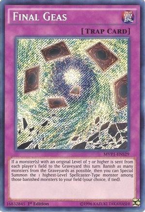 Final Geas [MVP1-ENS29] Secret Rare - Trinity Hobby