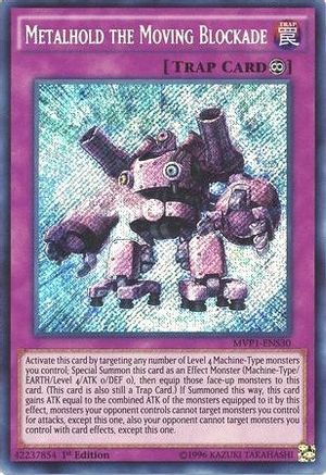 Metalhold the Moving Blockade [MVP1-ENS30] Secret Rare - Trinity Hobby