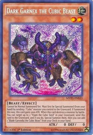 Dark Garnex the Cubic Beast [MVP1-ENS33] Secret Rare - Trinity Hobby