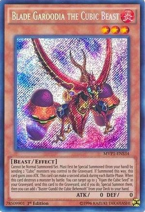 Blade Garoodia the Cubic Beast [MVP1-ENS34] Secret Rare - Trinity Hobby