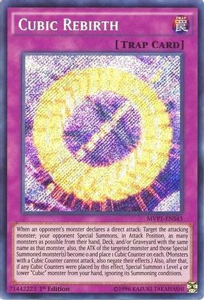 Cubic Rebirth [MVP1-ENS43] Secret Rare - Trinity Hobby