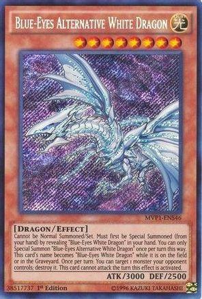 Blue-Eyes Alternative White Dragon [MVP1-ENS46] Secret Rare - Trinity Hobby