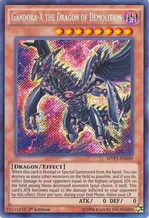 Gandora-X the Dragon of Demolition [MVP1-ENS49] Secret Rare - Trinity Hobby
