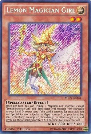 Lemon Magician Girl [MVP1-ENS51] Secret Rare - Trinity Hobby