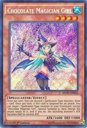Chocolate Magician Girl [MVP1-ENS52] Secret Rare - Trinity Hobby