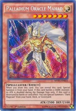 Palladium Oracle Mahad [MVP1-ENS53] Secret Rare - Trinity Hobby